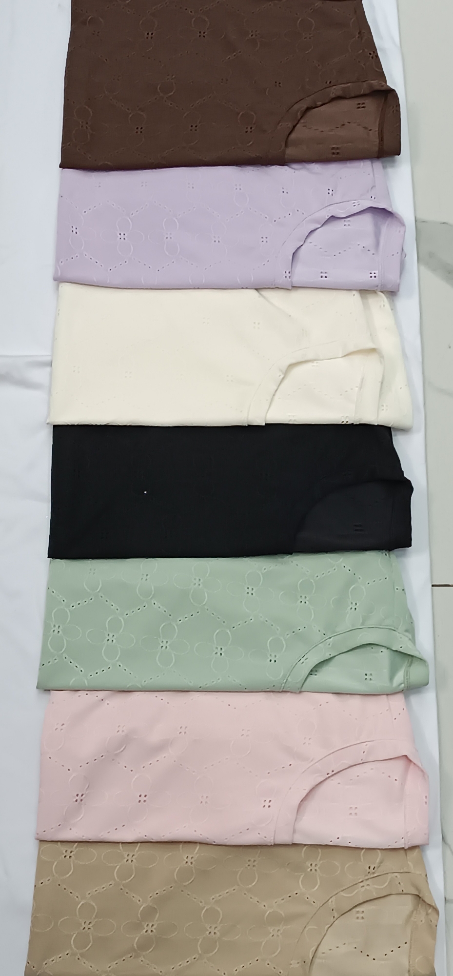 Remera de Señora Talles Grandes Tela  Brodery - Imagen 6