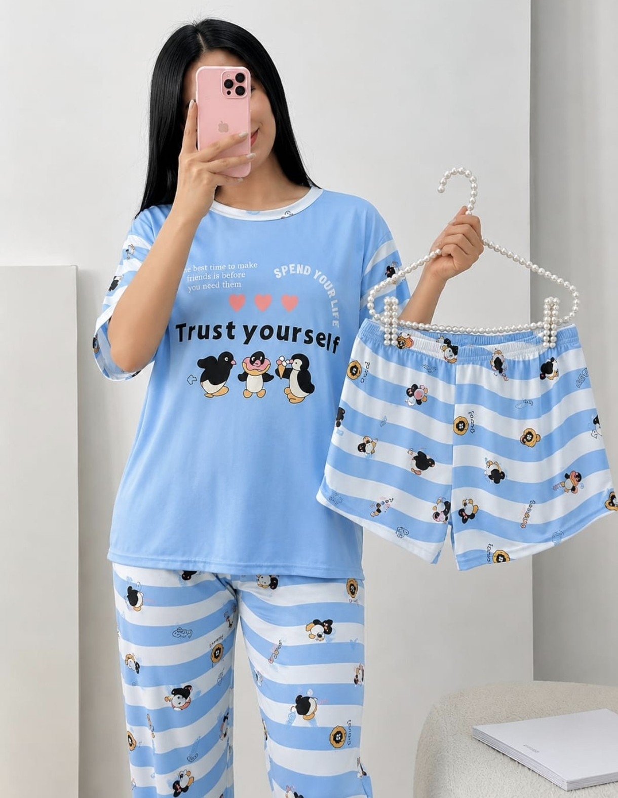 Pijama 3 Piezas "josefina" - Imagen 2