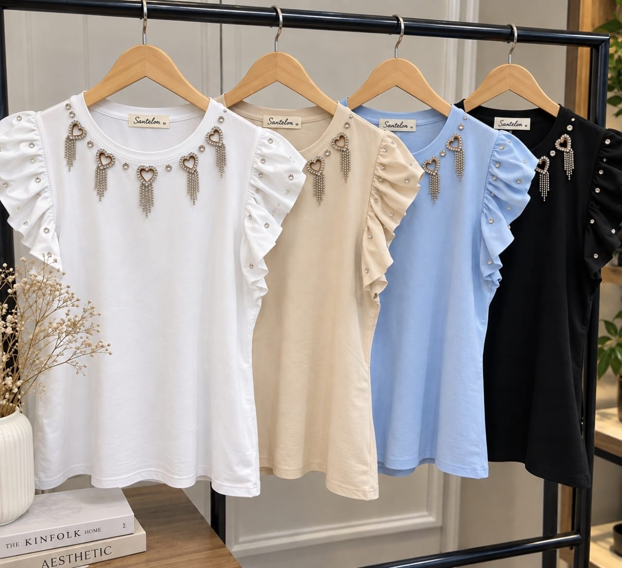 Remera Blusa Glam Detalles - Imagen 3