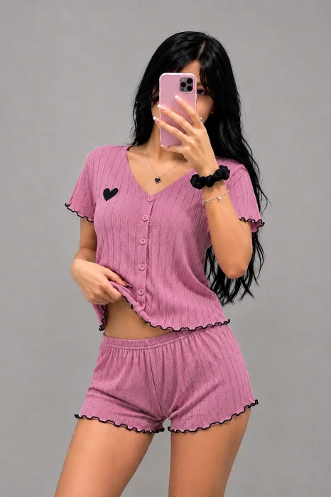 Pijama de Morley Texturado