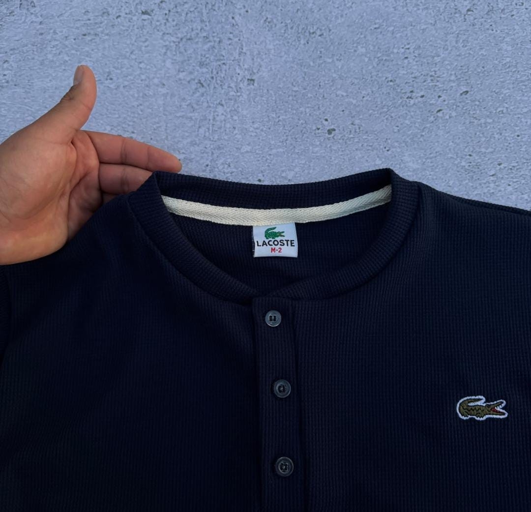 Remera Henley Lacost - Imagen 3