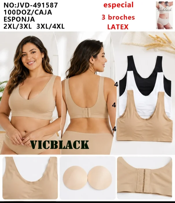 Top sin Costura con Gancho Especial