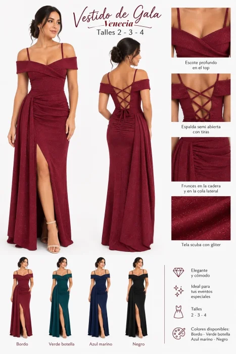 Vestido Venecia de Gala