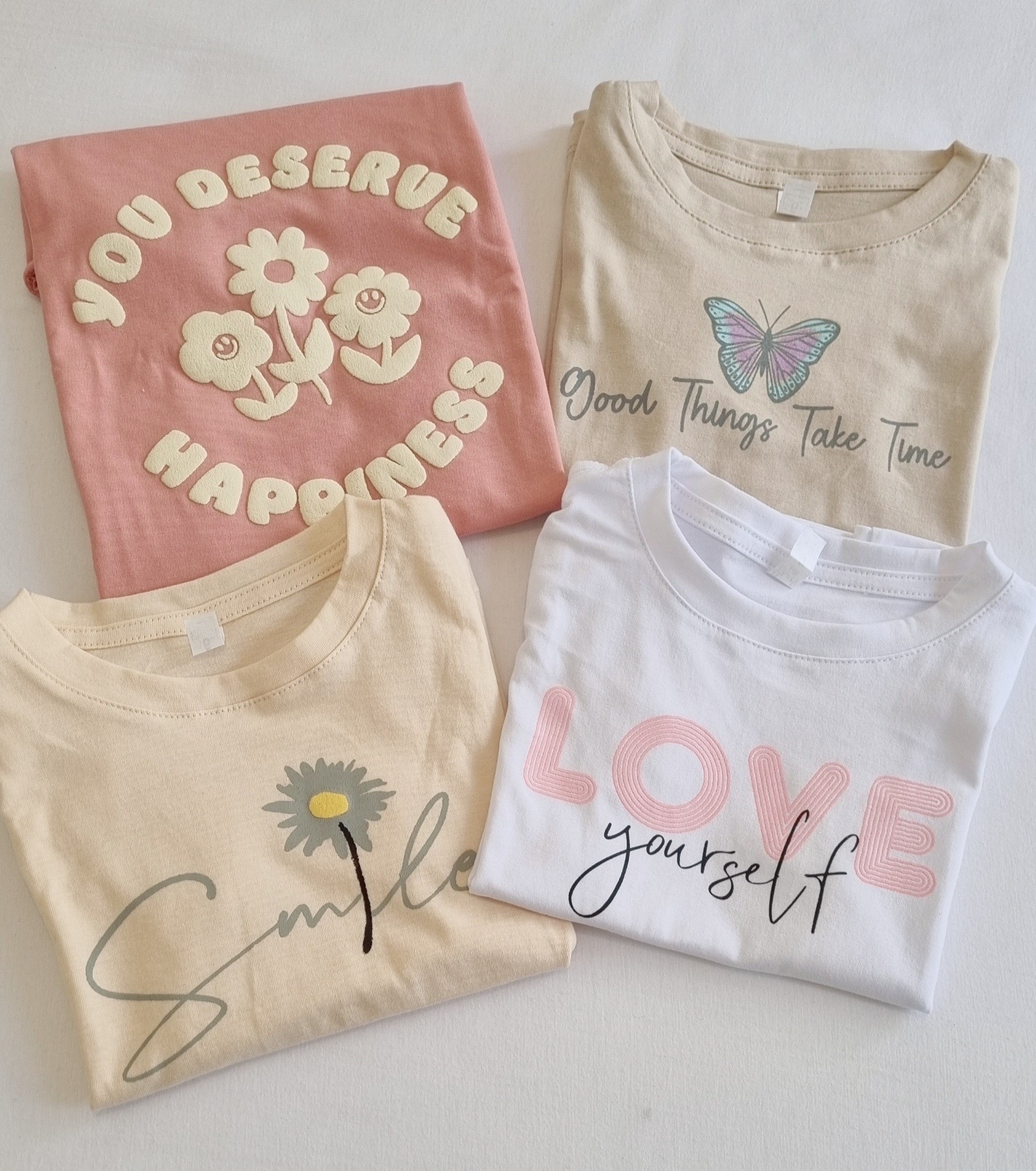 Remeras Algodón Jersey Peinado de Niñas - Imagen 2