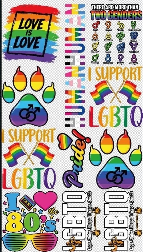 Remera Lgtb Personalizados - Imagen 3