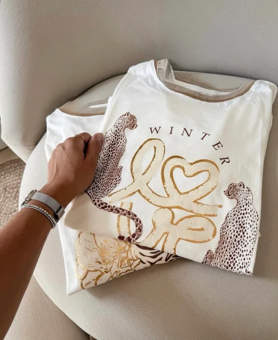 Remera con Cuello Winter