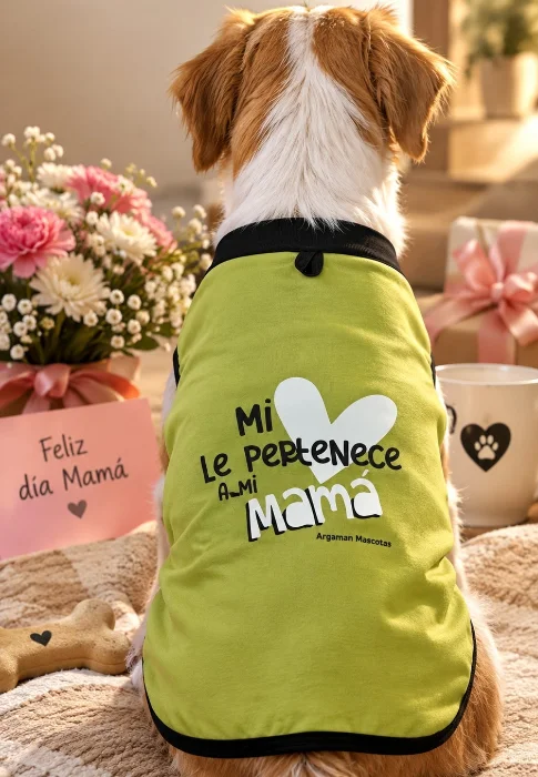 Remera Día de la Madre Mascotas/ Mi Corazón (ver Tabla de Talles y Precios en Foto 3)