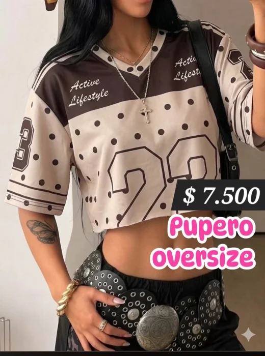 Pupero Oversize Importado