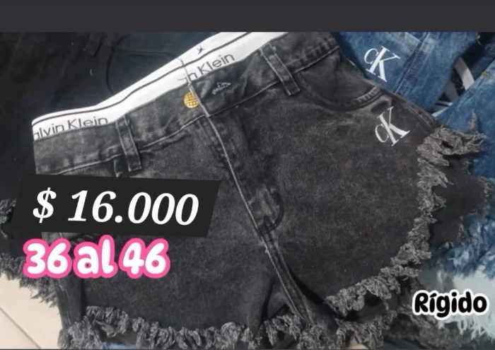 Short Jeans Rigido