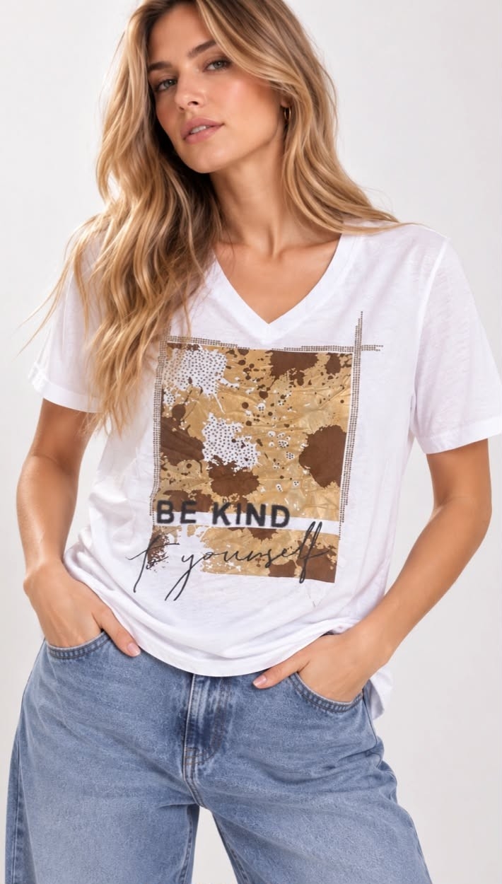 Remera Be Kind Importado - Imagen 2
