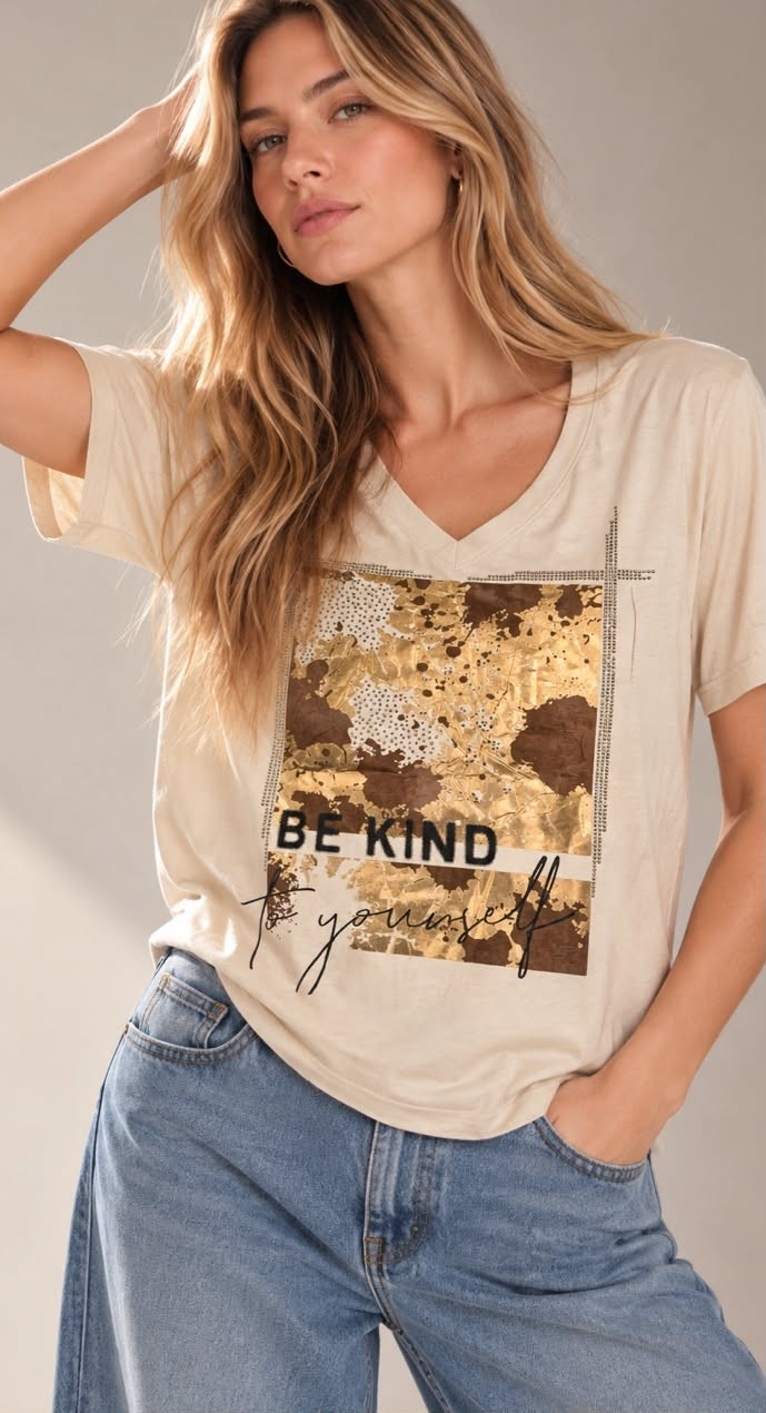 Remera Be Kind Importado - Imagen 3