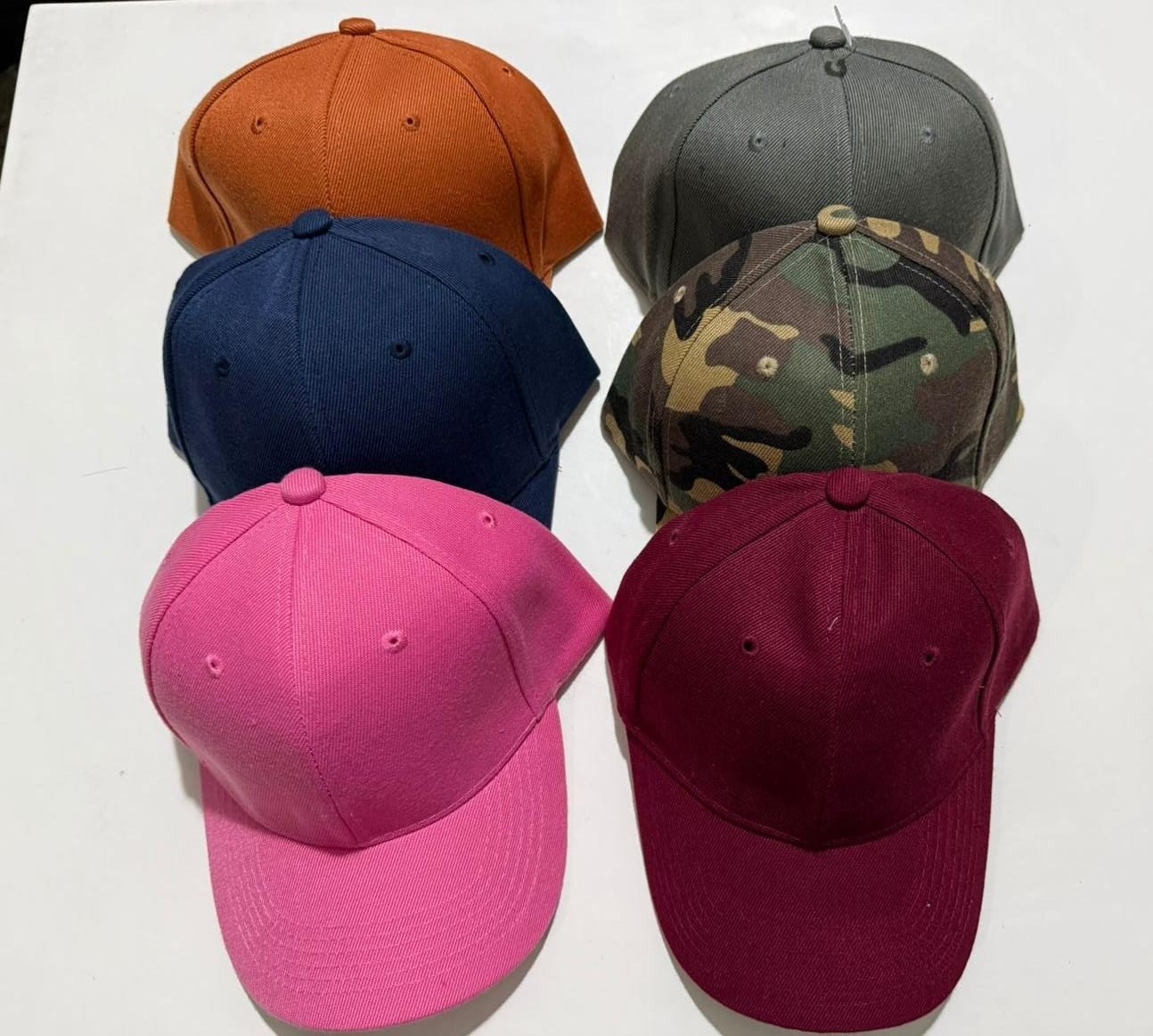 Gorras Lisas de Gabardina - Imagen 2