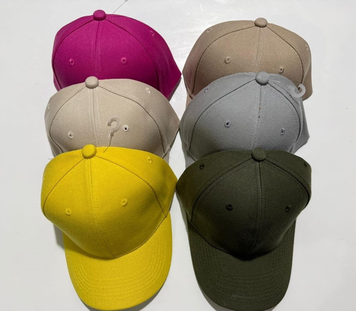Gorras Lisas de Gabardina - Imagen 4