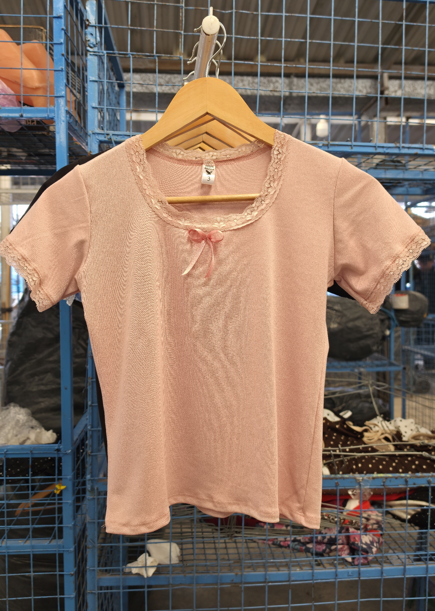Remera Melvi con Encaje Basica - Imagen 3