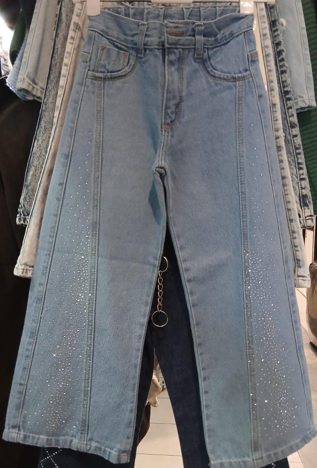 Palazzo con Strass y Recorte - Imagen 2