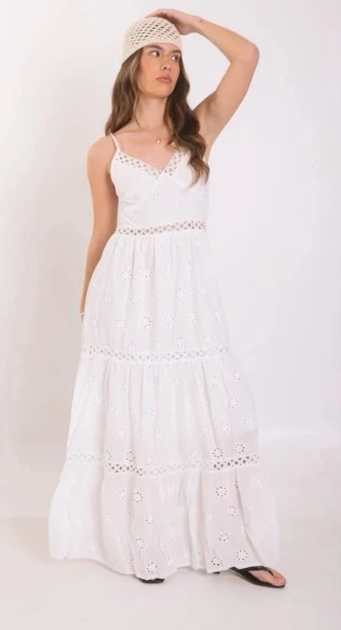 Vestido Broderie Importado