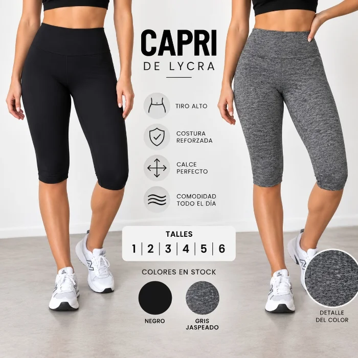 Capri de Lycra