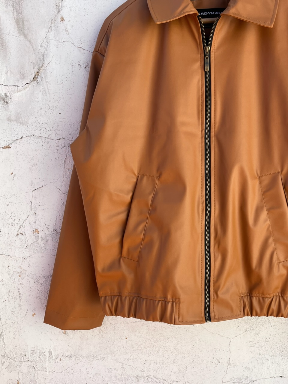 Cazadora  Bomber Harrington Chaqueta Jager  Símil Cuero Hombre - 64735801-CB98-4192-8CA1-9D163616D3F4.jpeg