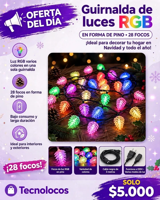Guirnalda de Luces Navidad
