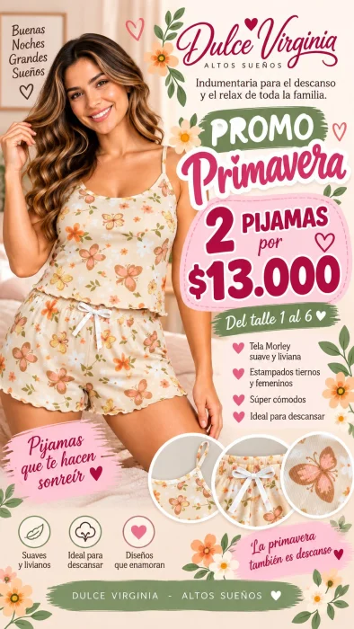 Pijamas de Morley Cortos