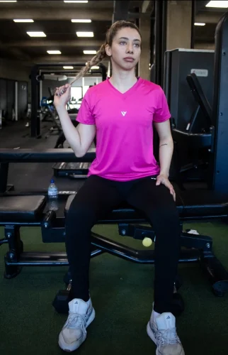 Remeras Cuello V.    Lycra Liviana Secado Rápido