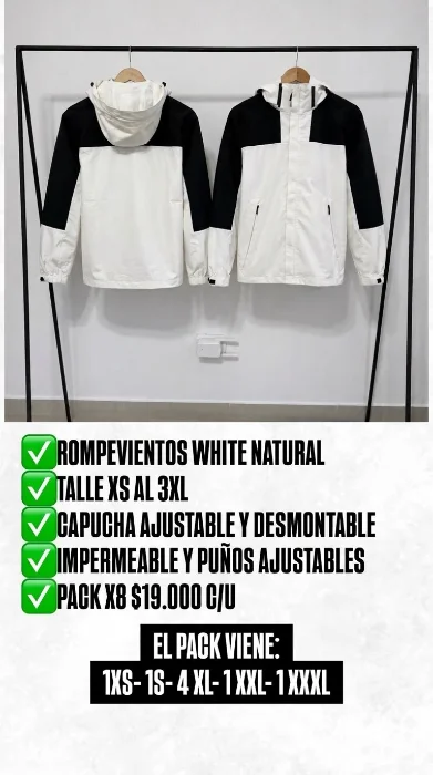 Rompevientos White Natural