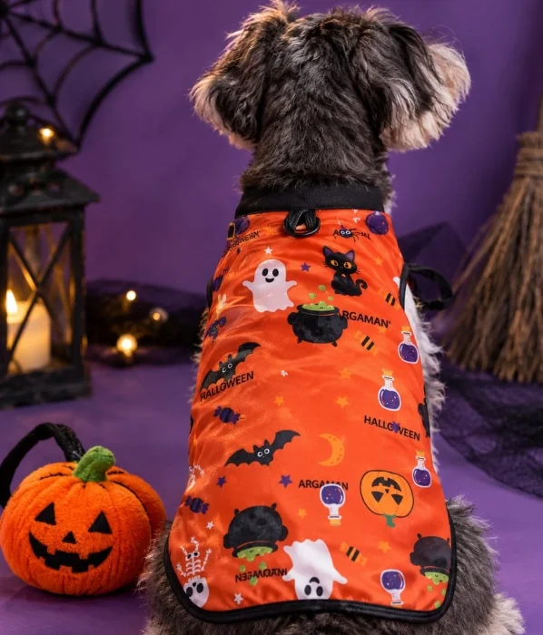 Remera Halloween Pócimas y Patitas de Mascotas(ver Tabla de Talles y Precios Foto3)