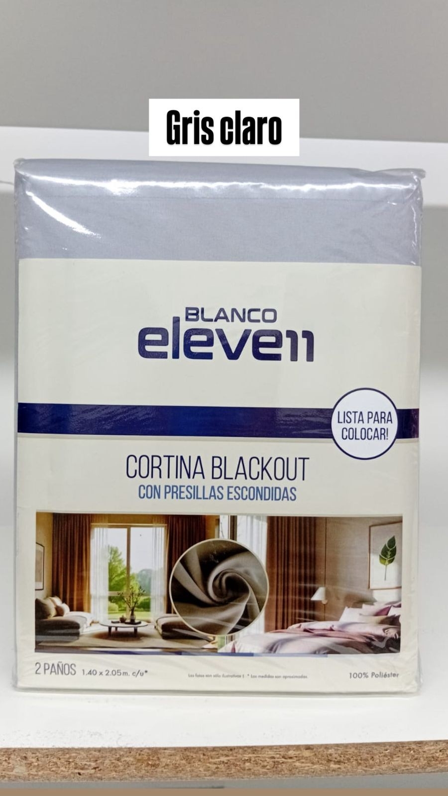 2 Paños Cortinas Black Out de 1.40 X 2.05 - Imagen 5