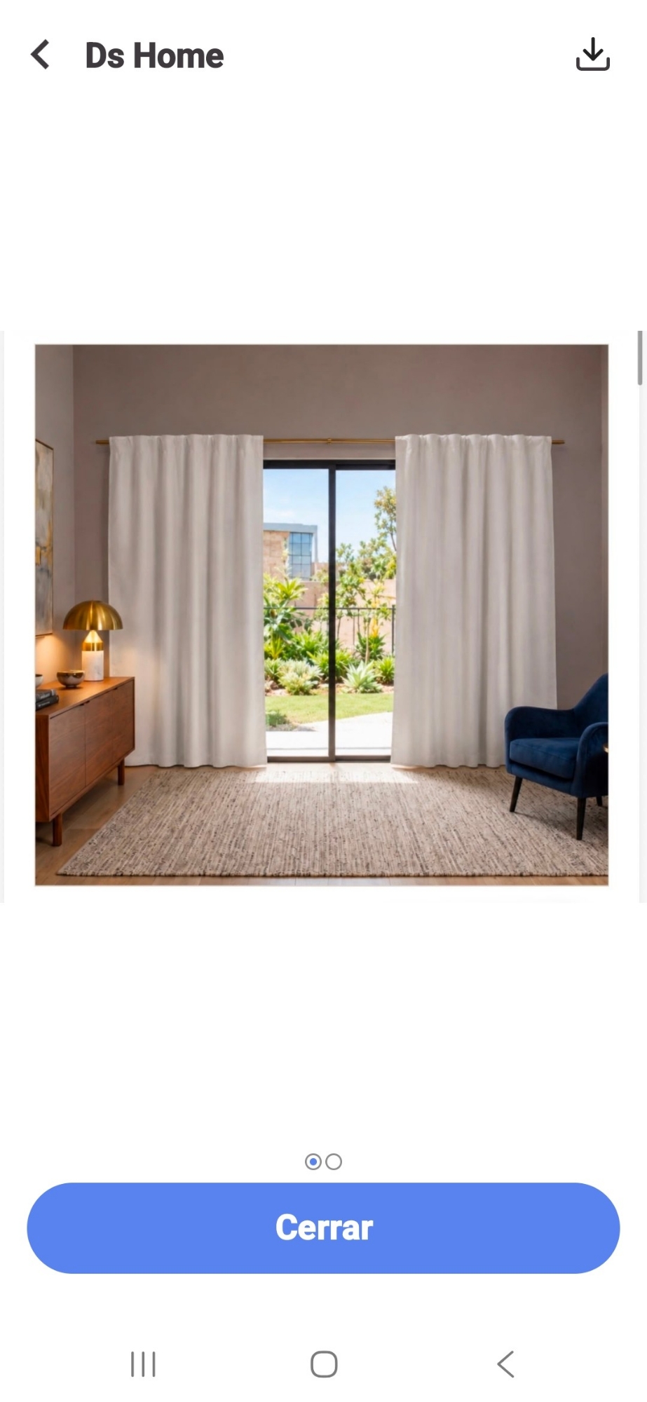 2 Paños Cortinas Black Out de 1.40 X 2.05 - Imagen 6