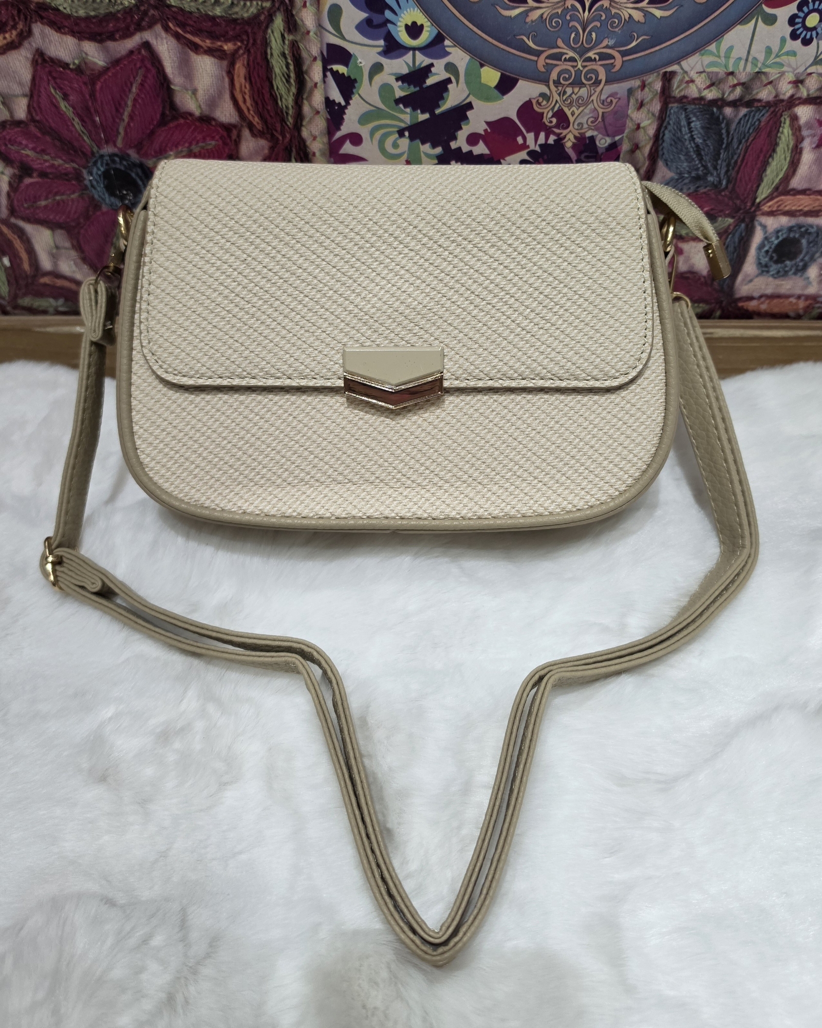Ingreso Morral de Cuero Pu con Tira Larga Desmontable- Regulable - Imagen 2