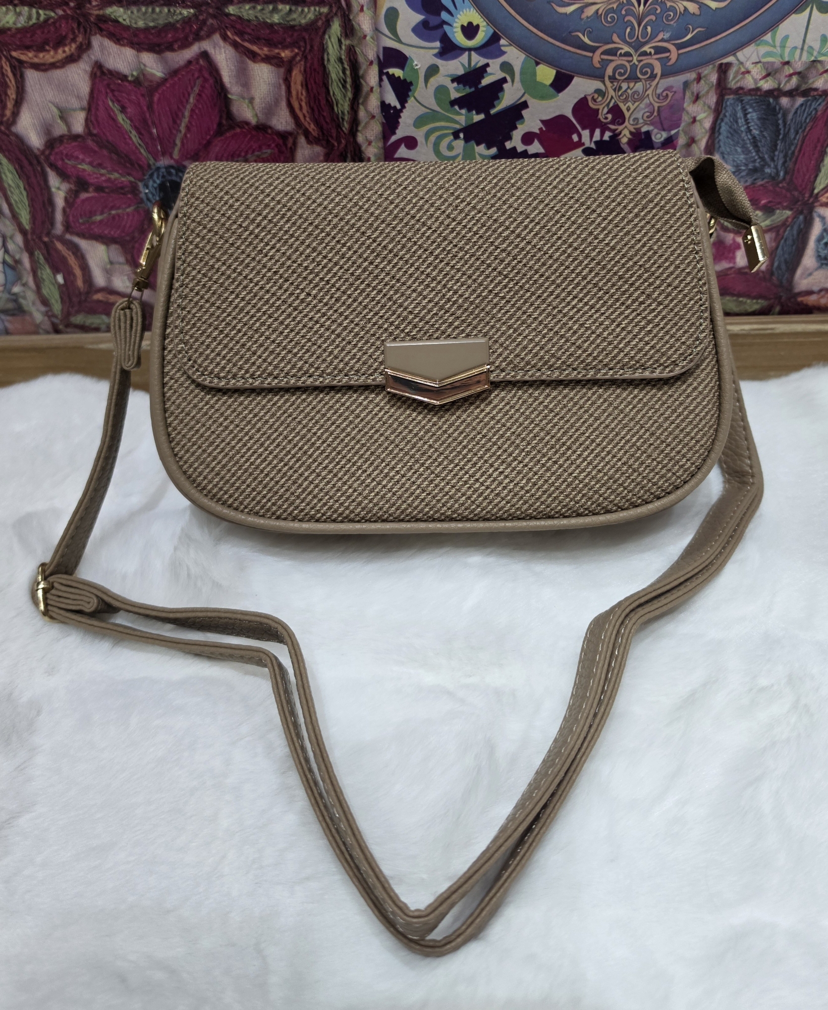 Ingreso Morral de Cuero Pu con Tira Larga Desmontable- Regulable - Imagen 4