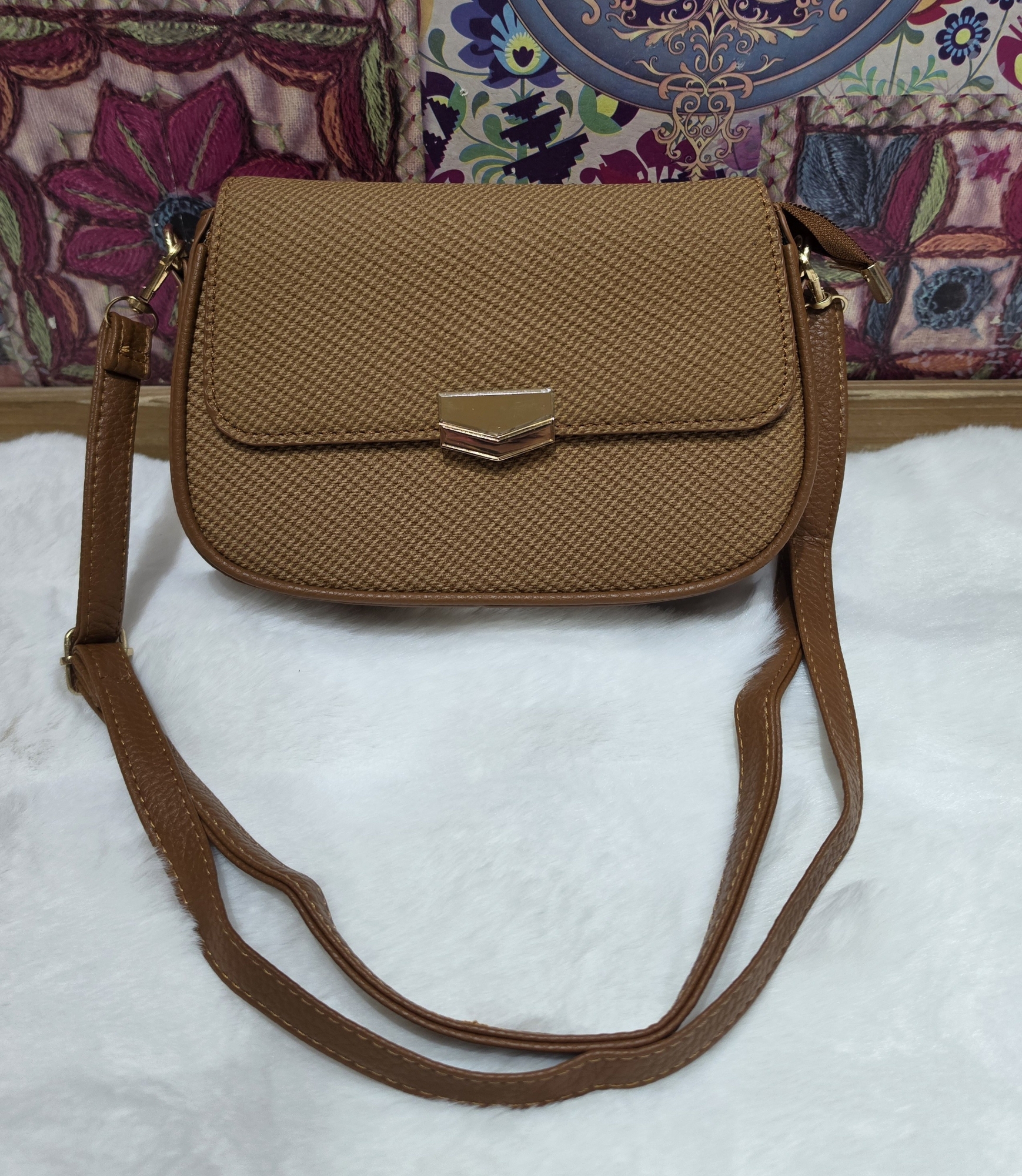 Ingreso Morral de Cuero Pu con Tira Larga Desmontable- Regulable - Imagen 6