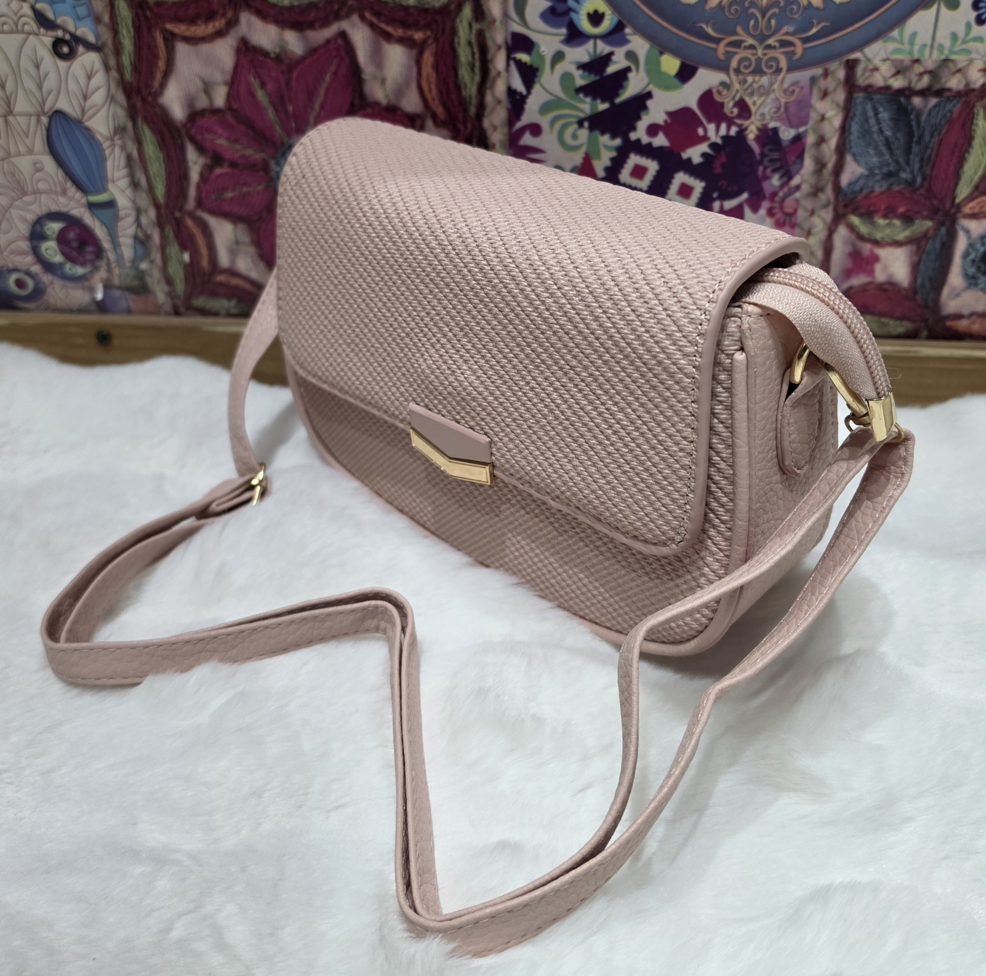 Ingreso Morral de Cuero Pu con Tira Larga Desmontable- Regulable - Imagen 8