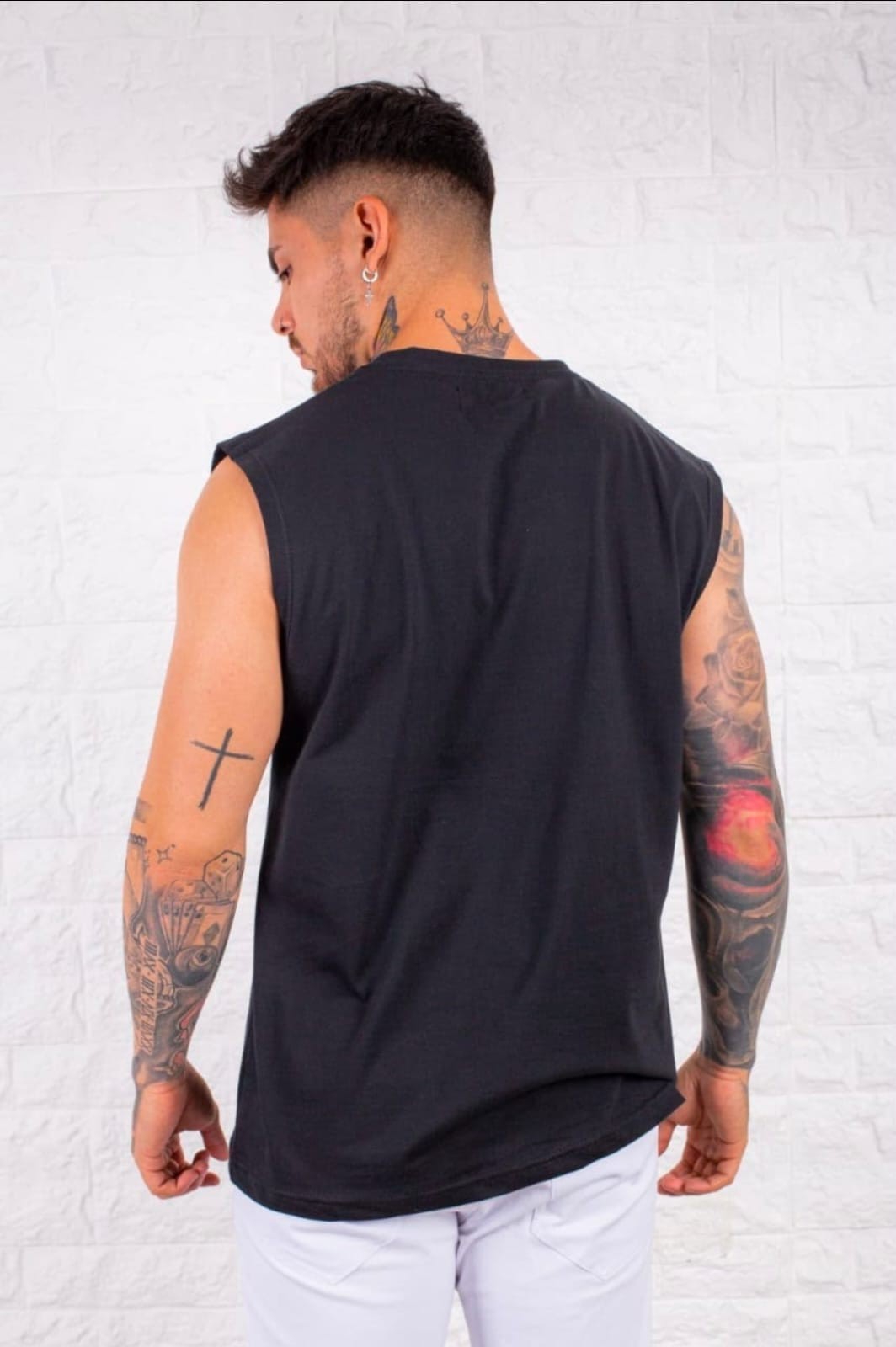 Musculosas Oversize Algodón Peinado - Imagen 2