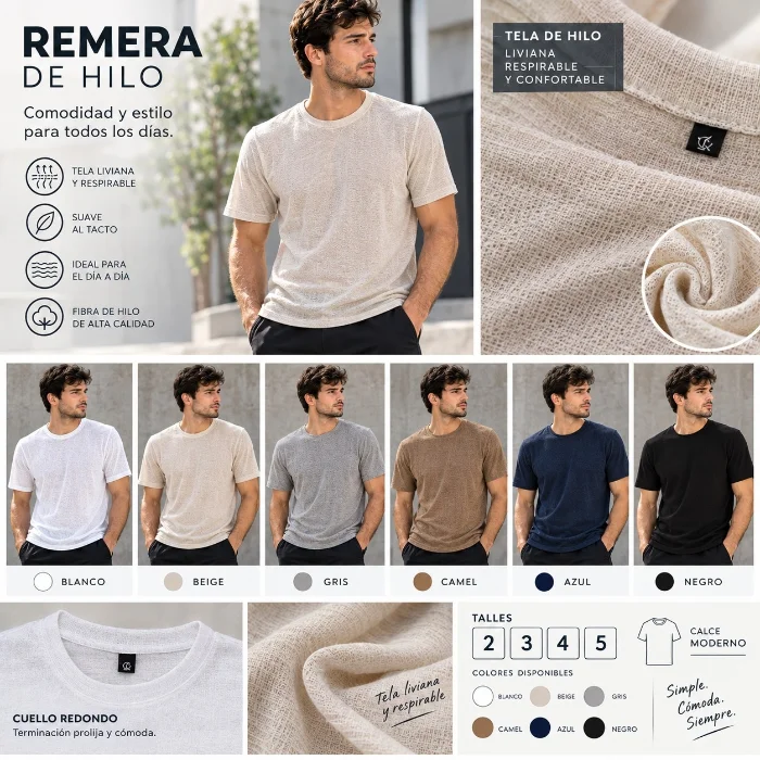 Remera Hilo