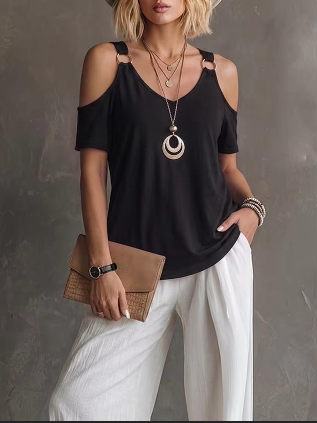 Remera "hana" de Modal Viscosa - Imagen 6