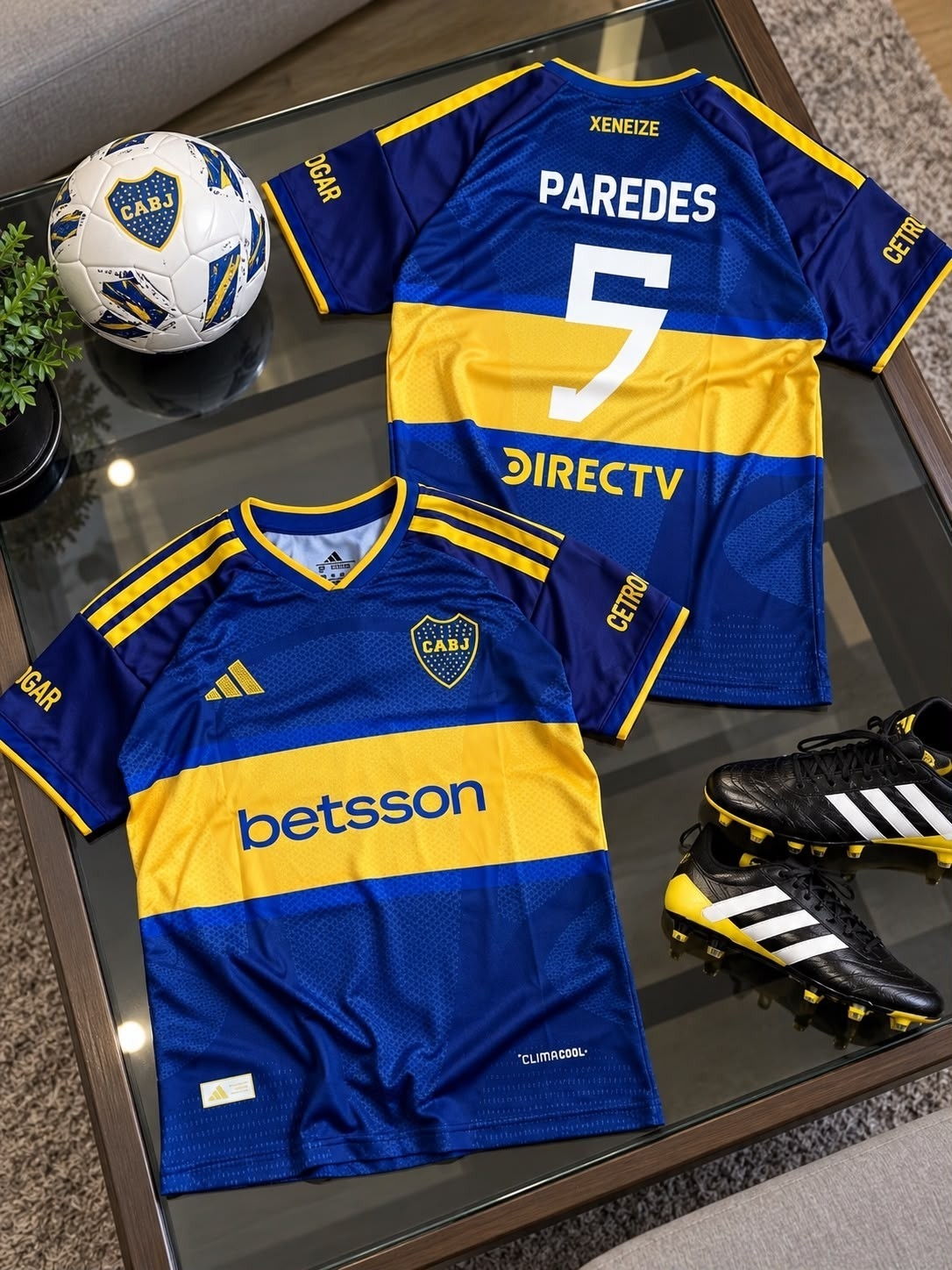 Remera Boca Jr Bordada - Imagen 2