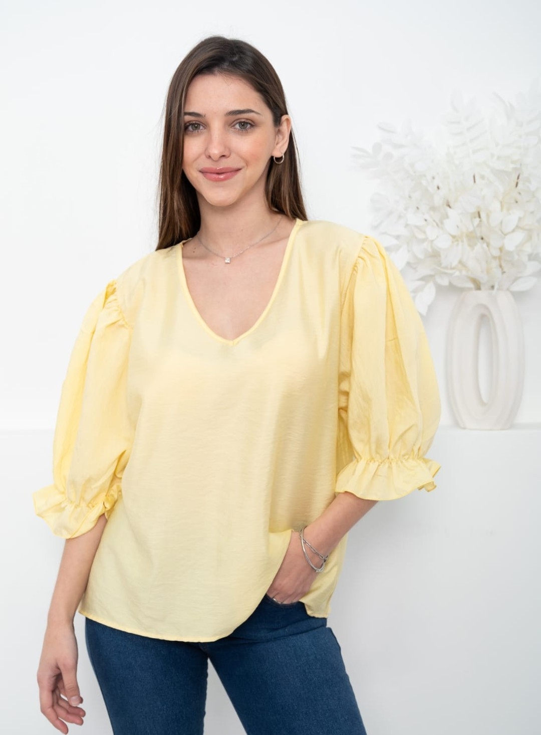 Blusa Manga Globo. - Imagen 2