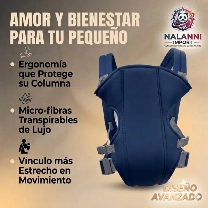 Mochila Porta Bebe Ergonómica