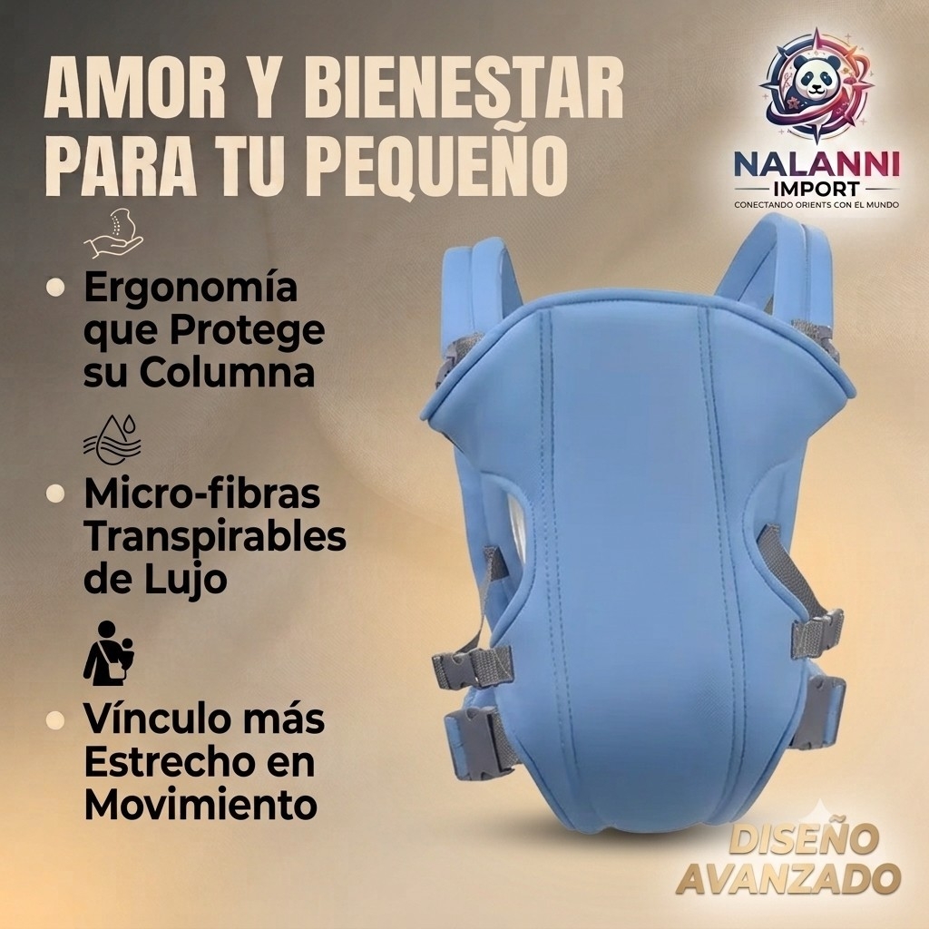 Mochila Porta Bebe Ergonómica - Imagen 2