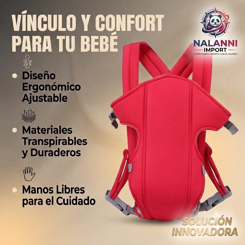 Mochila Porta Bebe Ergonómica - Imagen 3