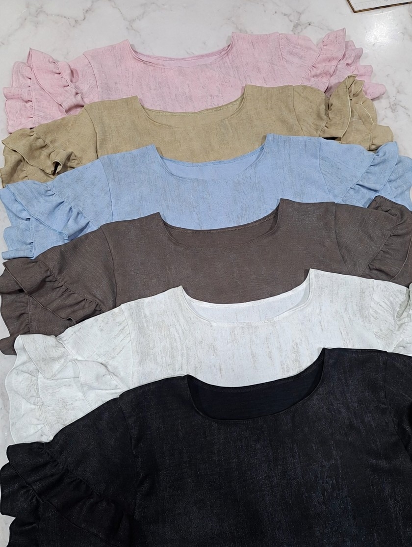 Blusa Volados Cey Vintage - Imagen 2