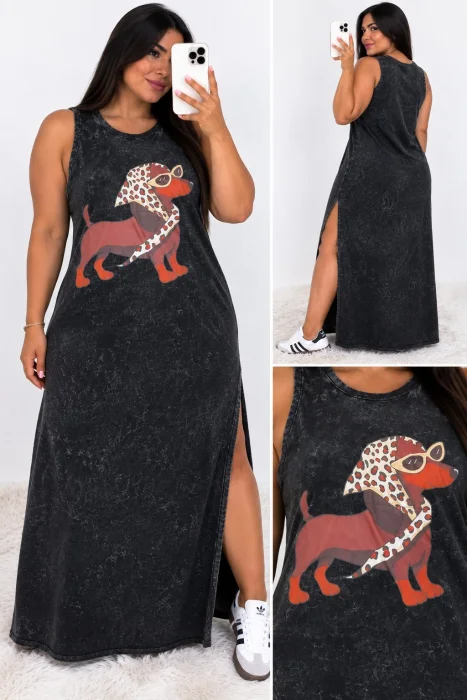 Vestido Batick Largo Excelente Calidad