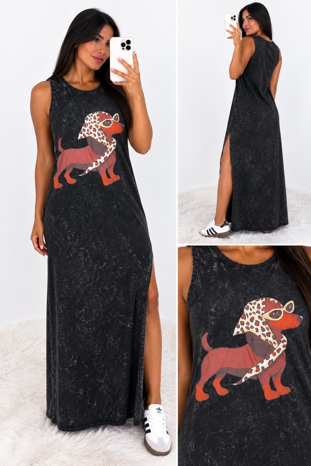 Vestido Batick Largo Excelente Calidad - Imagen 2