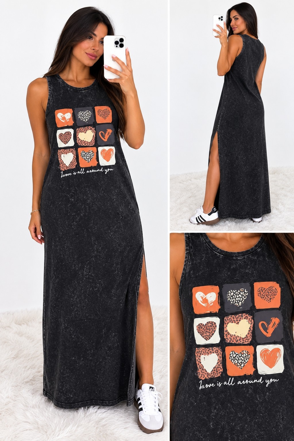 Vestido Batick Largo Excelente Calidad - Imagen 3