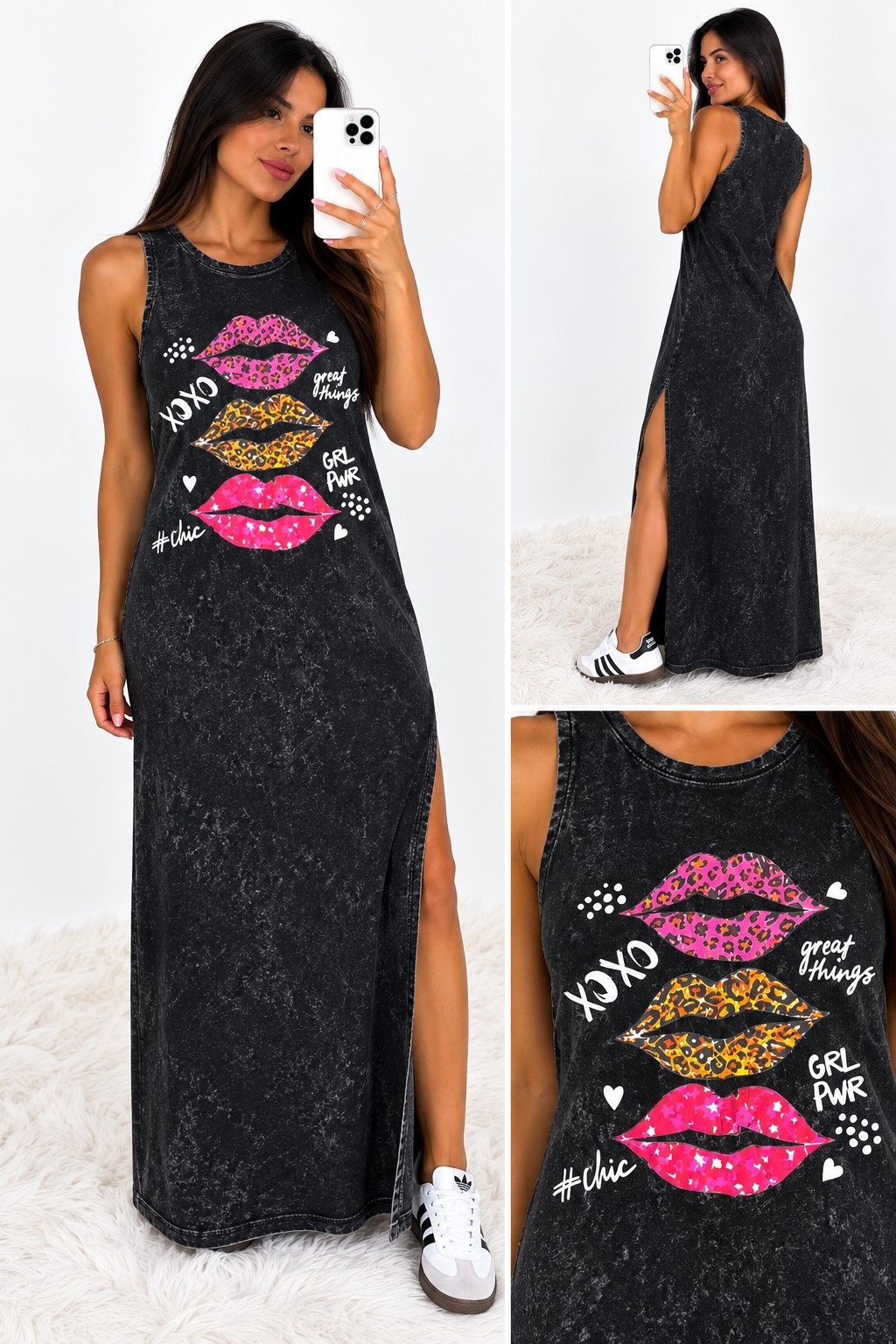 Vestido Batick Largo Excelente Calidad - Imagen 4