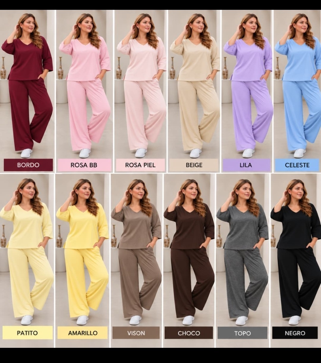 Conjunto Wafle  Talles  3,4,5 - Imagen 2