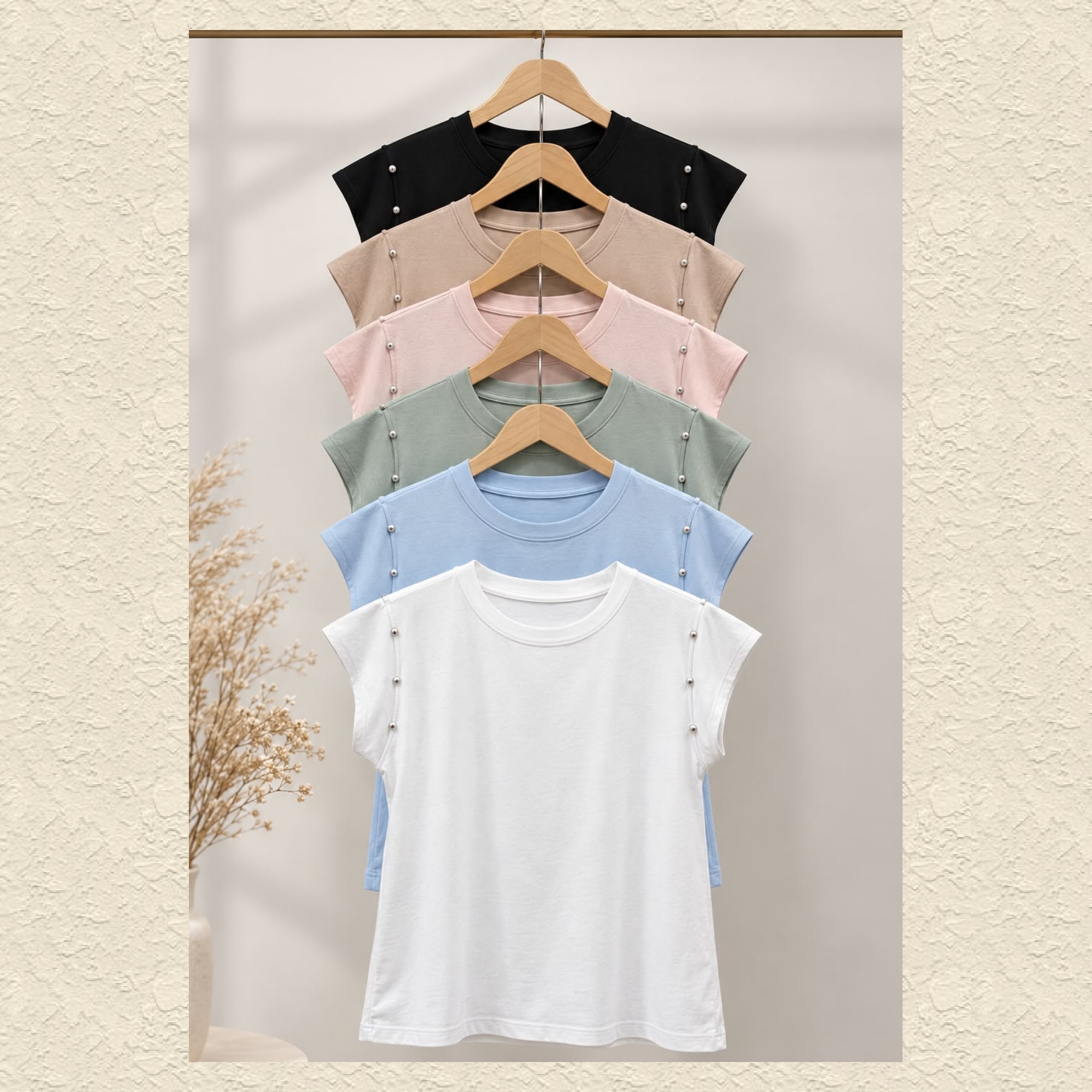Remera de Dama con Tachas - Imagen 3