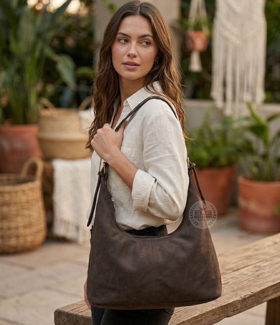 Carteras Bolsos Boho con Cierres de Aluminio con Bolsillo Secreto de Costado - Imagen 1