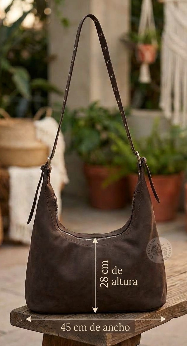 Carteras Bolsos Boho con Cierres de Aluminio con Bolsillo Secreto de Costado - Imagen 4